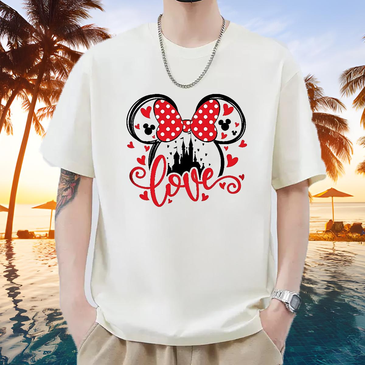 Wholesale T Shirt For Man Hip Hop Crew Neck Cotton Breathable Couples T Shirts Fashion Custom Print Oversized Wear