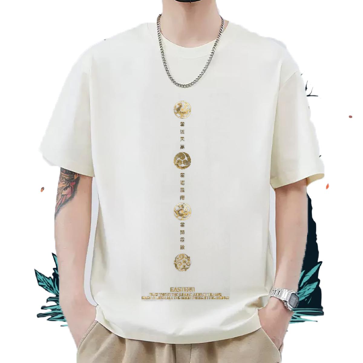 Unisex T shirt Sport Breathable Crew Neck Cotton Men Tshirts Casual New Customized Print Clothes