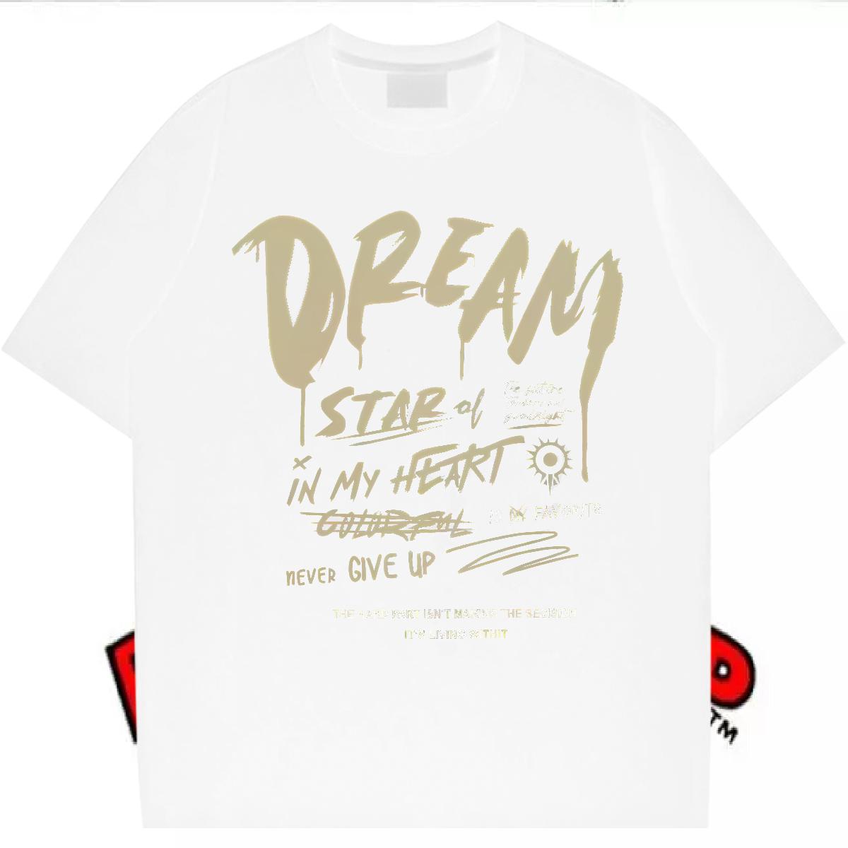 Brand Mens T Shirts Custom Cartoon Street Mens Tshirts Round Neck Short Sleeve Loose