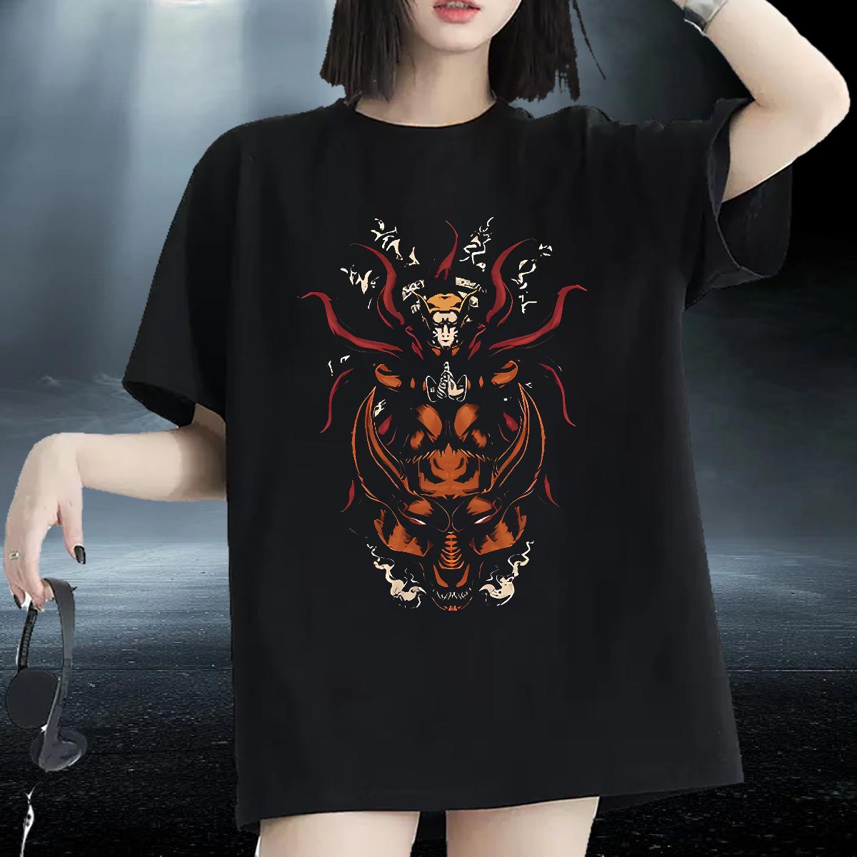 Designer T Shirt For Woman Cotton Breathable Clothes Spring Summer New Unisex Tshirts Anime Oversized