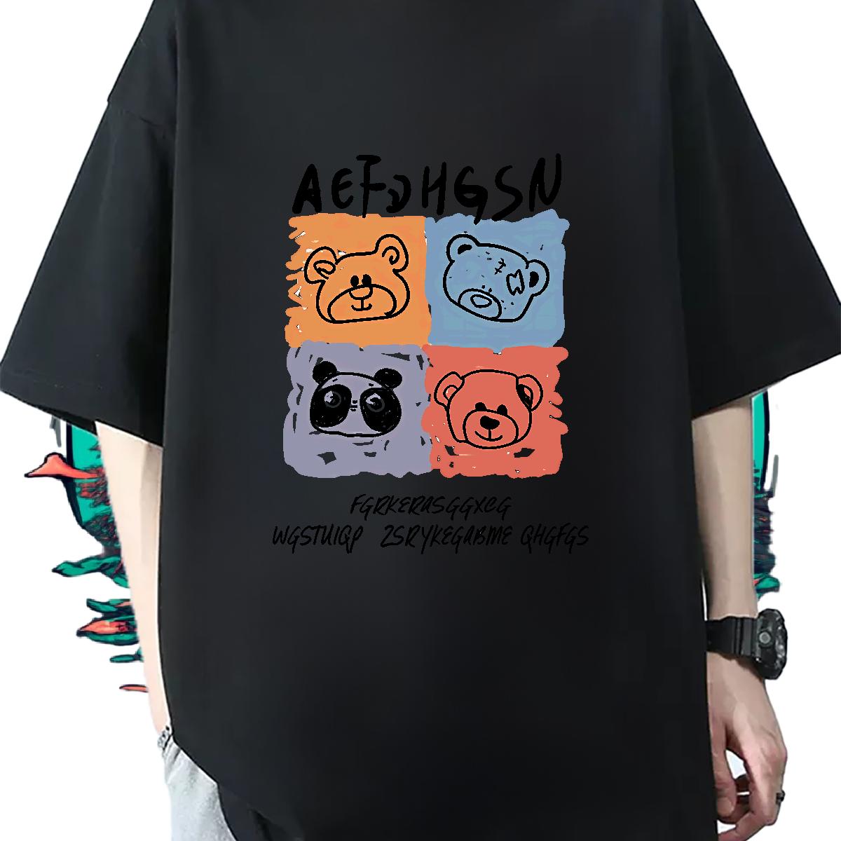 Fashion Man T Shirts Custom Print Plus Size Men Tshirts Spring Summer Cotton Breathable Soft Unisex Tops Shirt