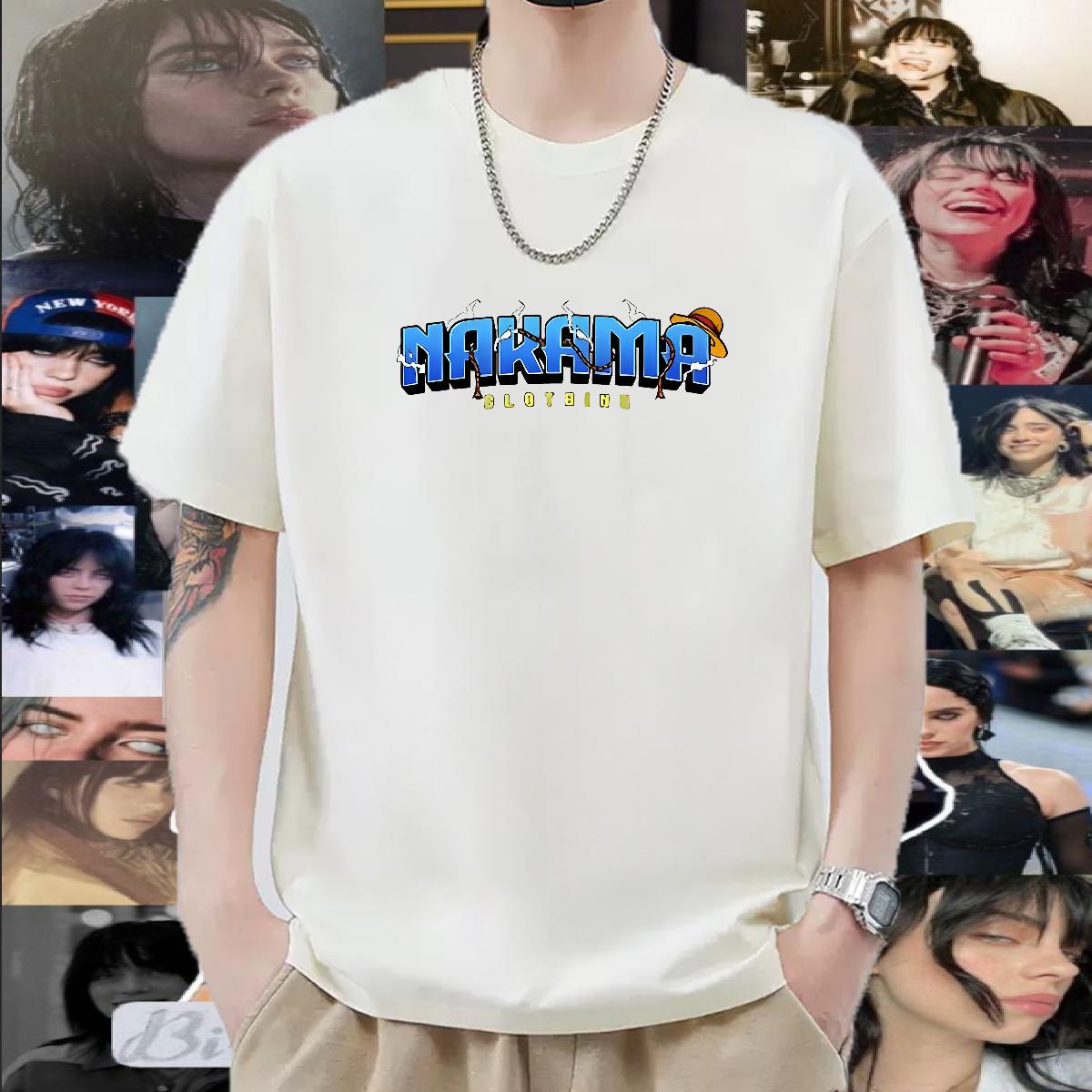 Classic Casual T-Shirts Custom Anime Outdoor Men Clothes T-Shirt Breathable Short Sleeve Wholesale