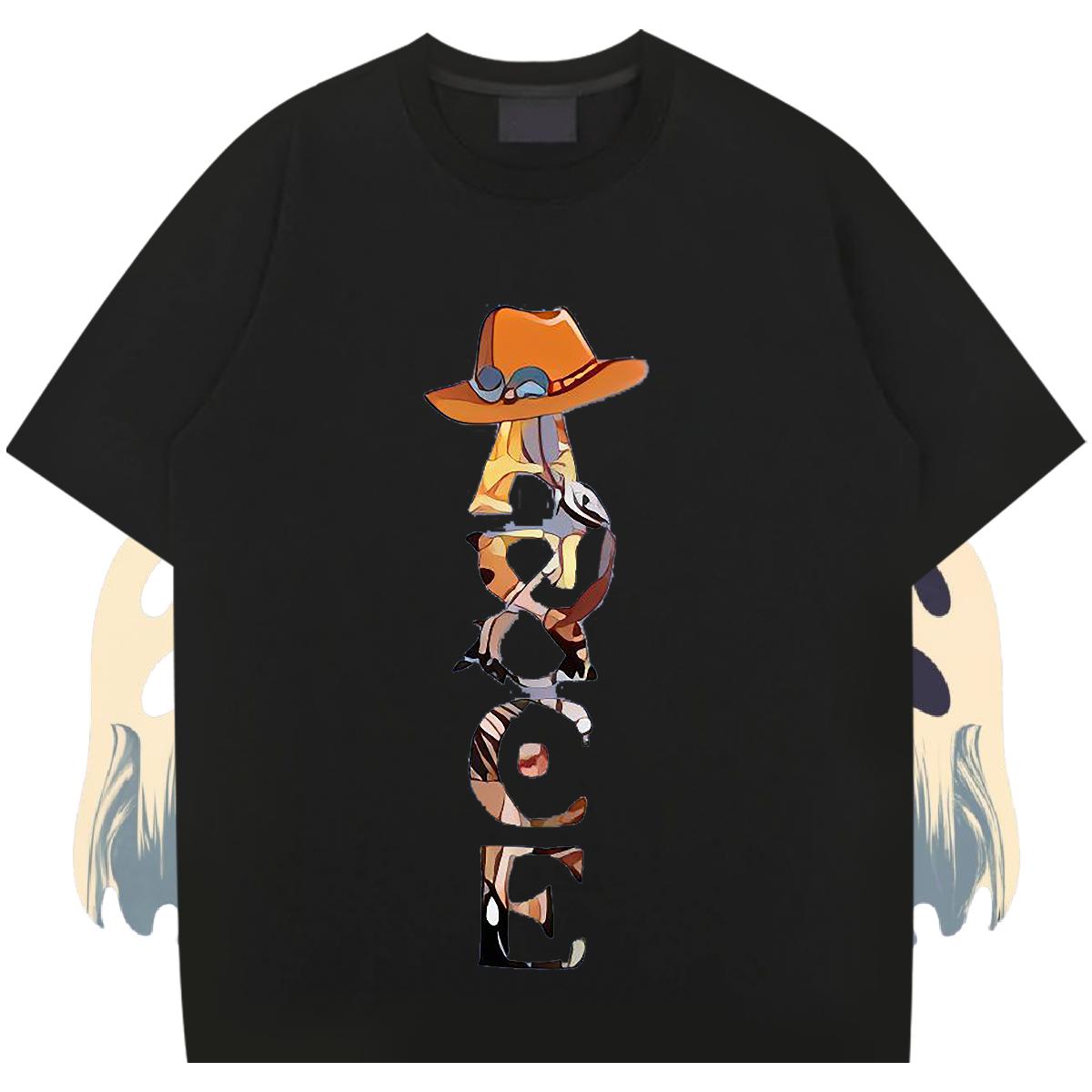 Cool Design Mens T Shirts High Street Hip Hop Cotton Breathable Soft Tshirts Fashion Design Black White Tops Tees