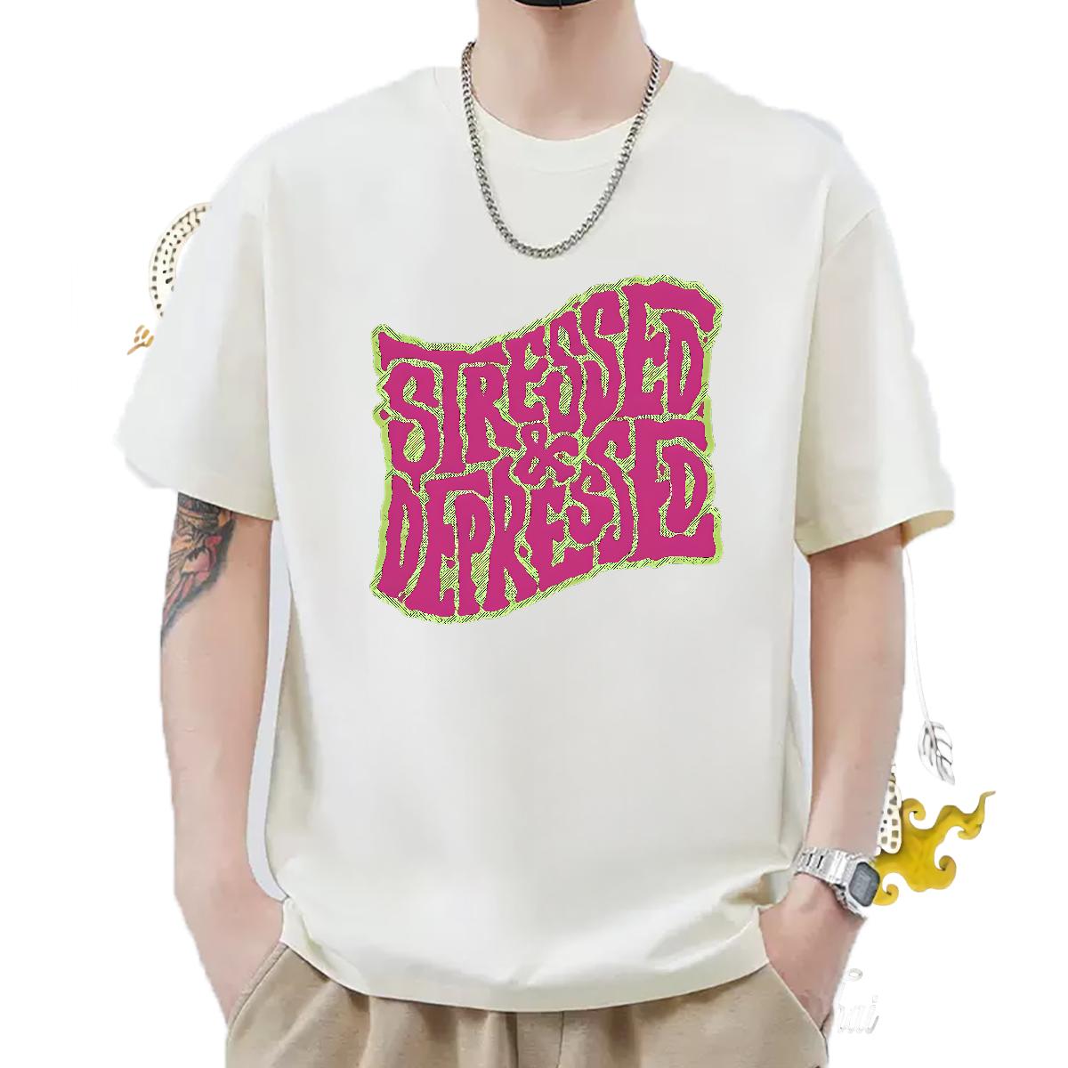 Custom Man T Shirts Anime Couples T Shirts Hip Hop Cotton Breathable Classic Tees Shirts