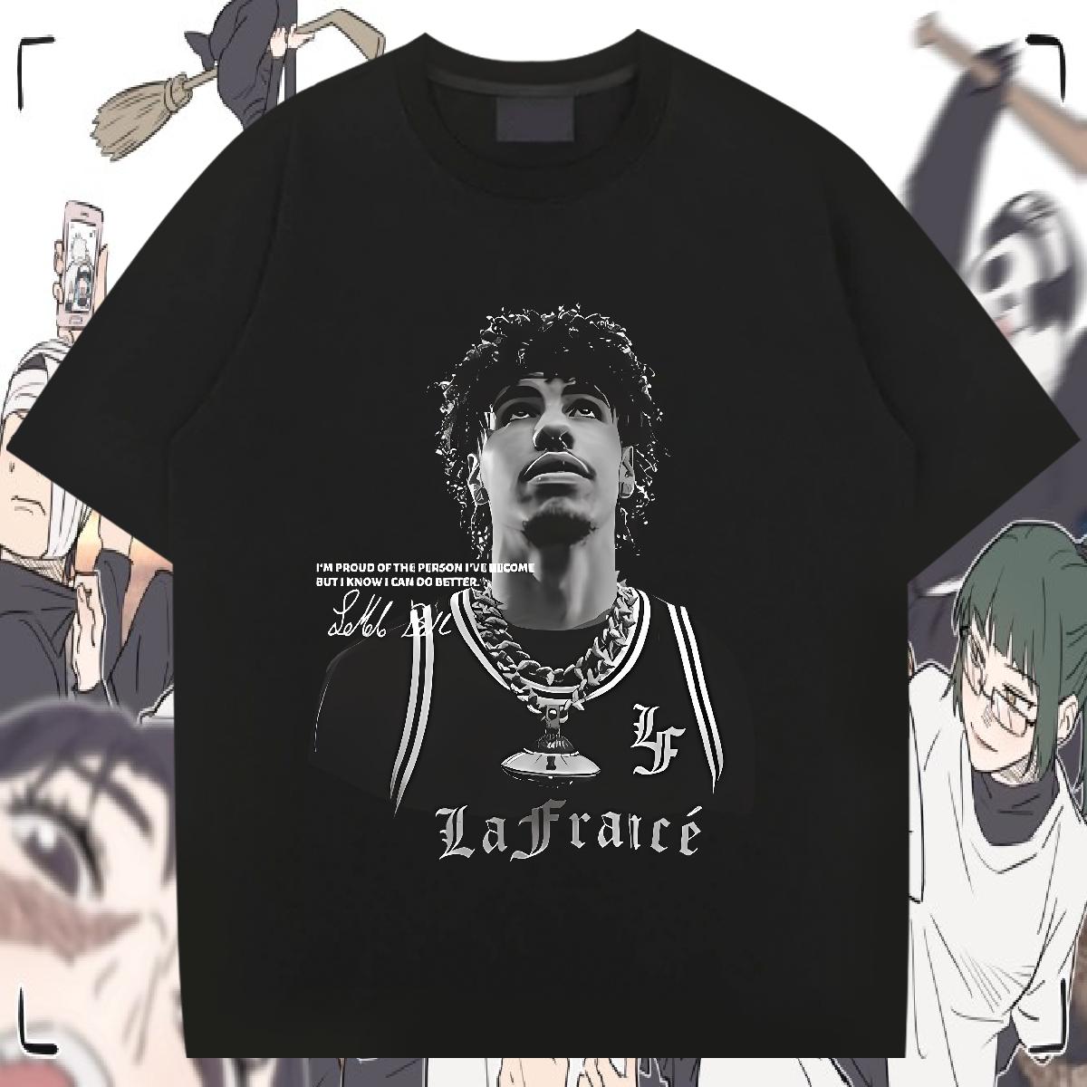 5A T Shirts Men Street Wear Cotton Breathable Short Sleeve Men Tops Tees Customized Custom Printing Clothings