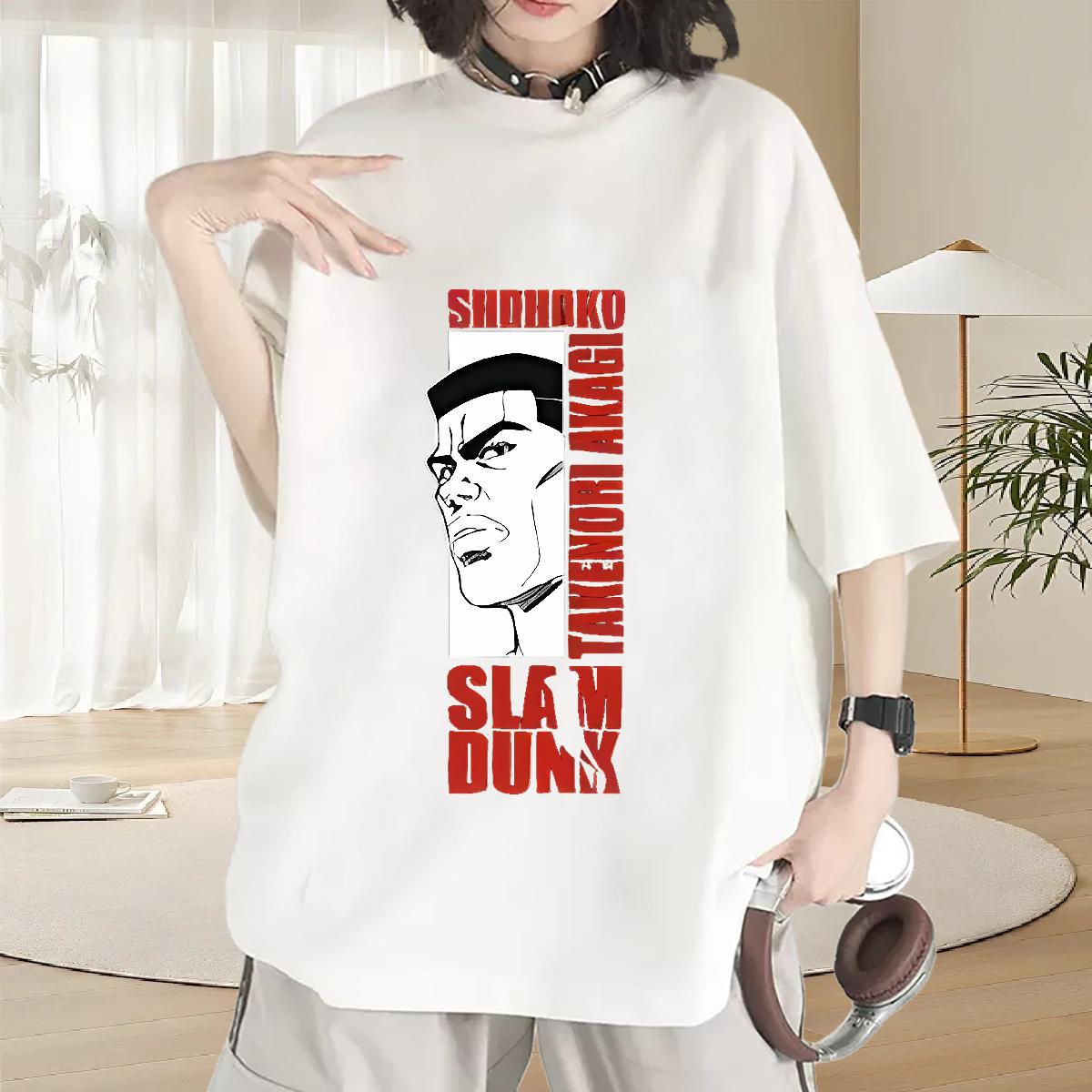 Comfortable T Shirts Women Cotton Breathable Soft Wear Casual New Tshirt for Man Woman Cartoon Floral Printing