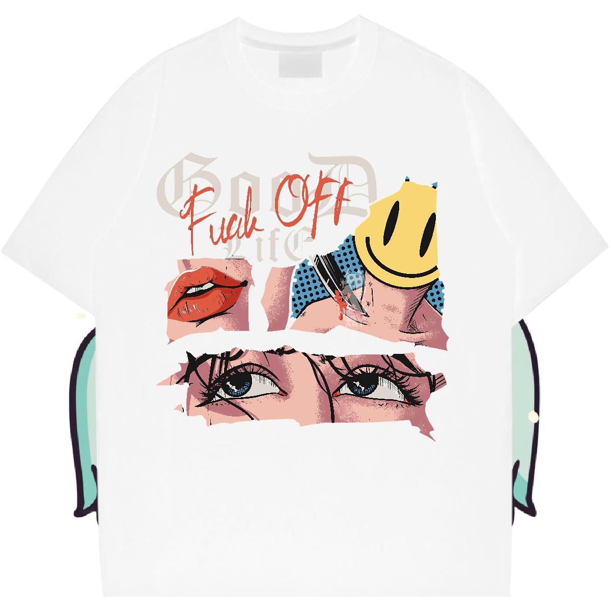 New Arrival T-Shirts for Men Customized Print Tshirts Street O-Neck Short Sleeve Cotton High Quality Tops