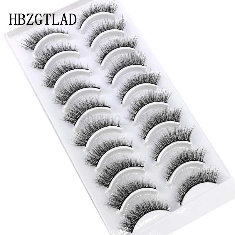 Lashes 10 Pairs 3D Faux Mink Lashes Fluffy Soft Wispy Volume Natural Long False Eyelashes Eye Lashes Reusable Eyelashs MakeupCL240713