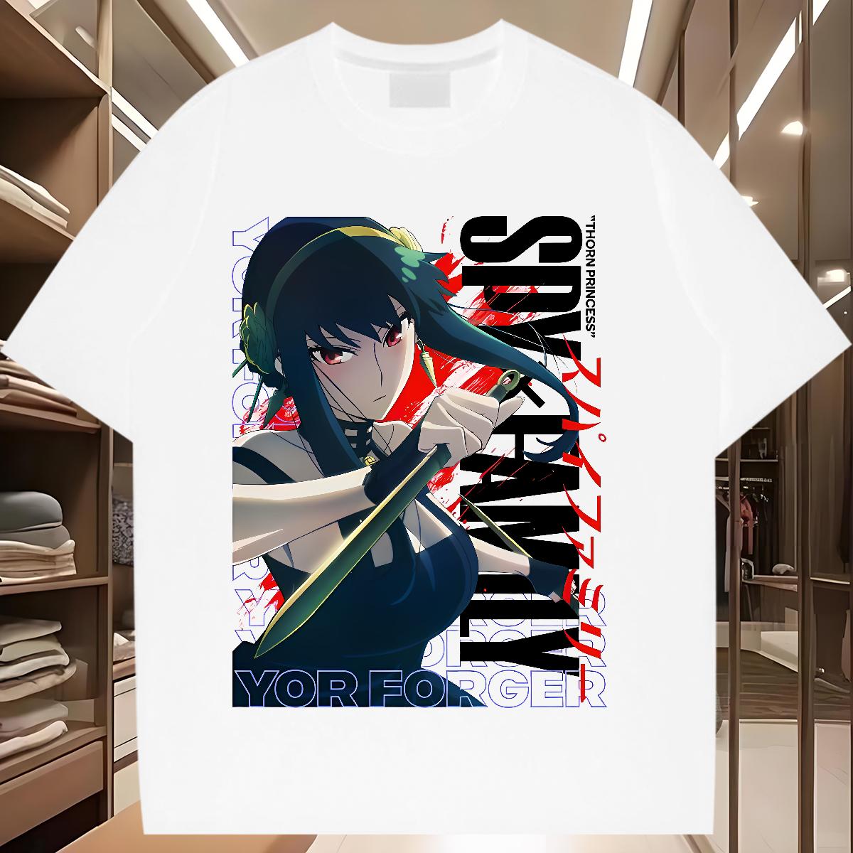 Round Neck Short Sleeve T-Shirts 2024 Home Outdoor Women Tshirts Cartoon Floral Printing Wholesale Tops Shirt