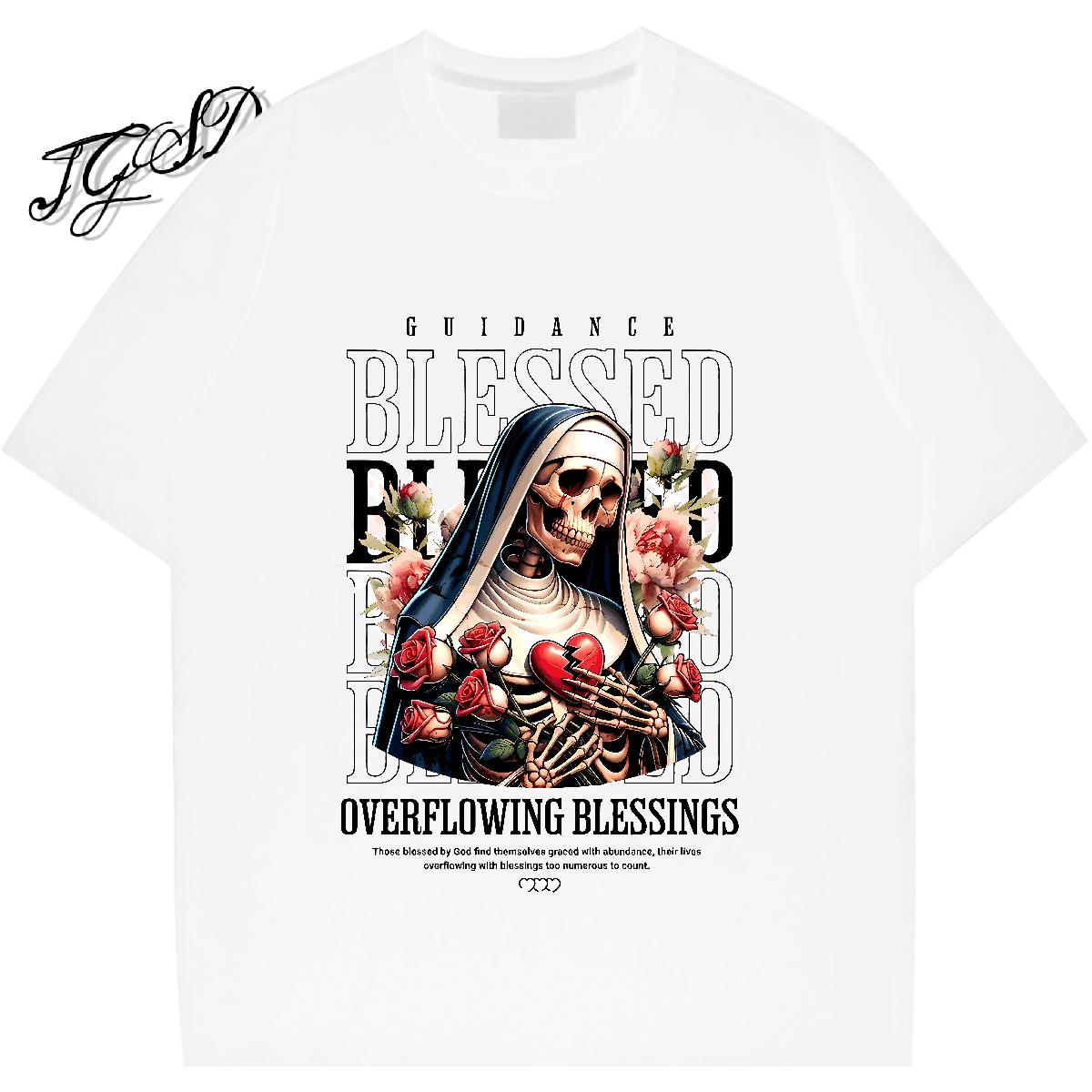 Soft Men Tshirts Breathable Crew Neck Street Casual Mens T Shirts Anime 2024 Summer Clothings