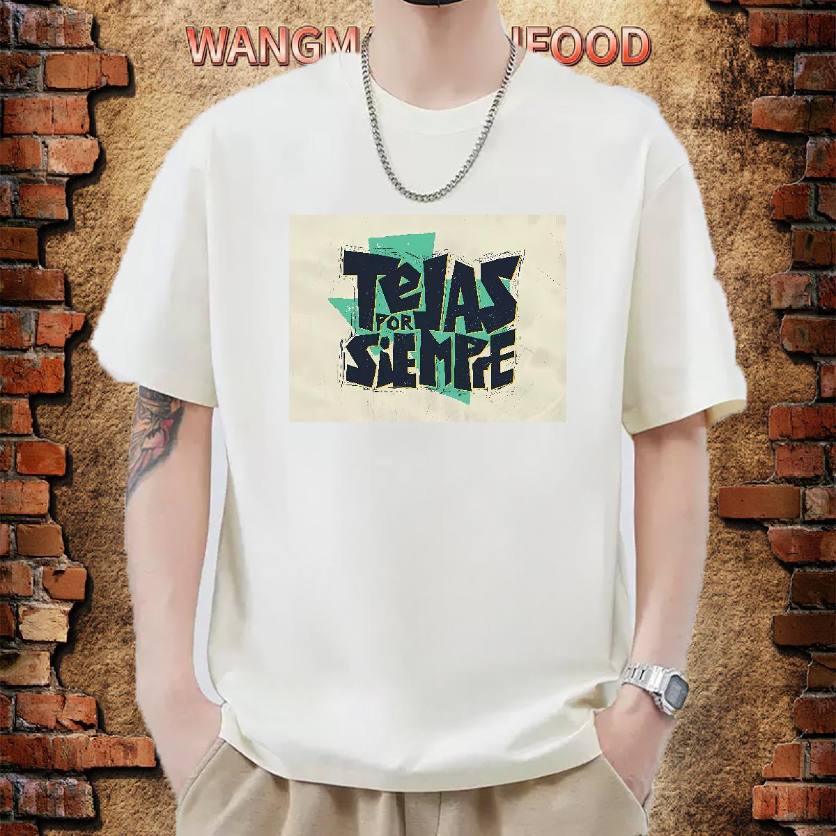 Unisex Mens Tshirts Breathable Crew Neck Casual Daily Wear Mens T Shirts Cartoon Printing S-3XL DIY Clothes