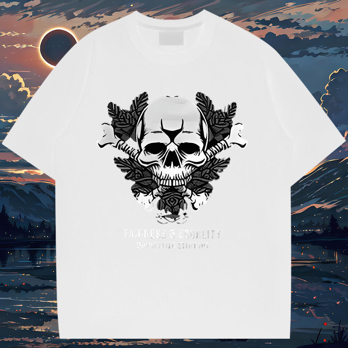 New Designer T Shirts Men DIY Anime Outdoor Men Tops Tees Cotton Breathable Cool Design