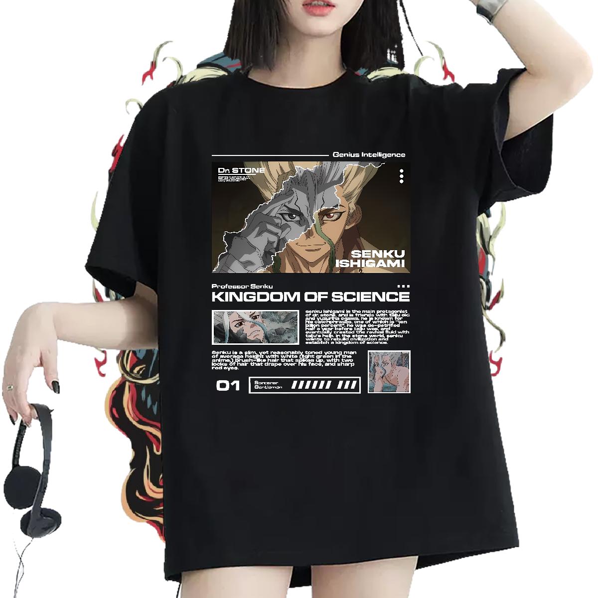 Factory Direct T Shirt For Woman Crew Neck Cotton Outdoor Tshirt for Man Woman DIY Anime Lady Clothes