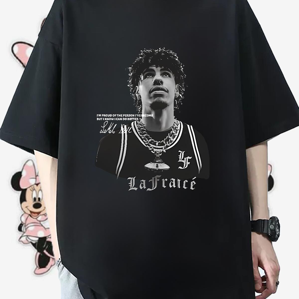 Fashion Man T Shirts Graphic Street Wear Mens Tshirts Breathable Short Sleeve Soft