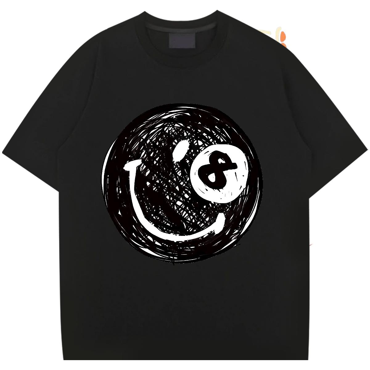 DIY Customized Man T Shirts Floral Print Tshirts Casual Daily Wear Short sleeve Cotton Soft 5A Tees Shirts