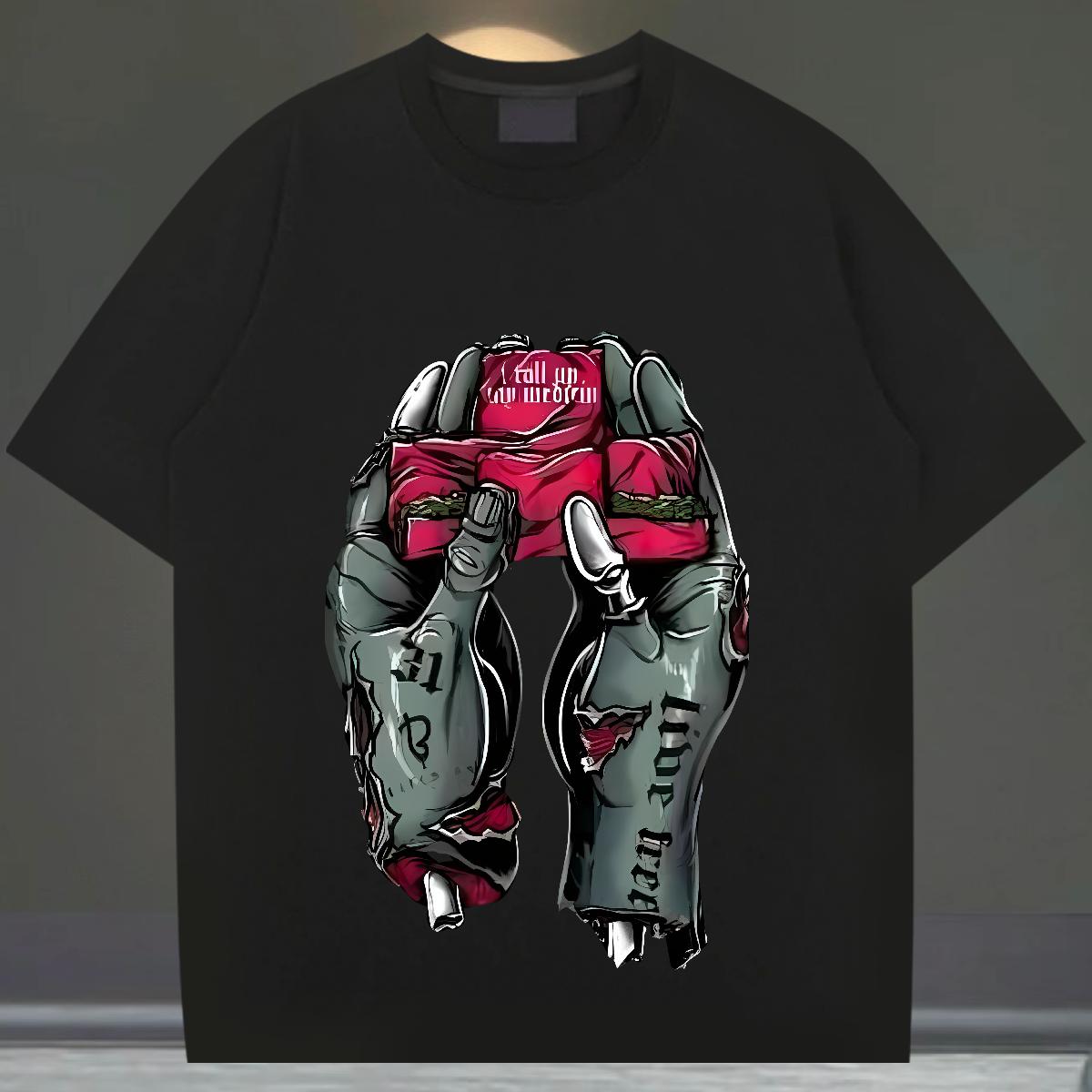 High Quality T Shirt For Man Summer Casual Cotton Breathable Men Tees DIY Customized Oversized S-3XL Polos