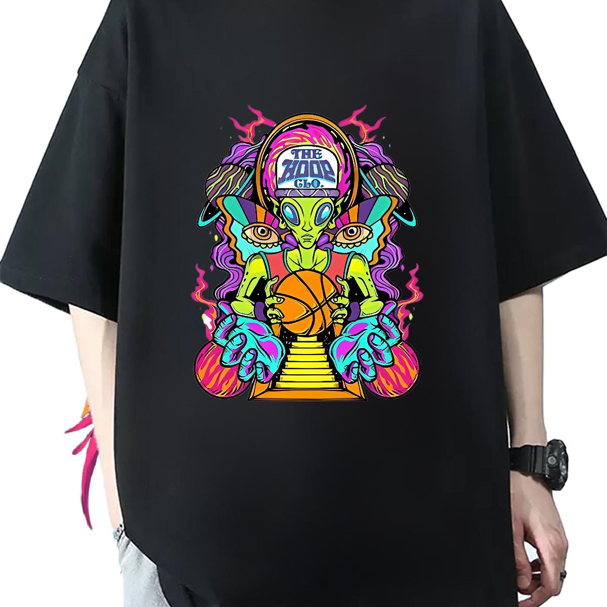 Designer Mens Tshirts Crew Neck Cotton High Street Hip Hop Men T Shirts Oversized Fashion Designer Tee Shirt