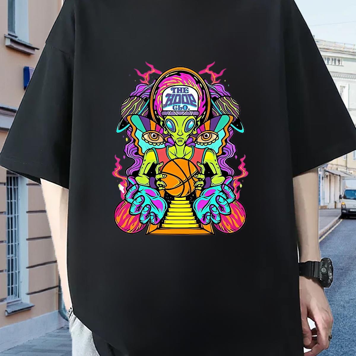 Cool T Shirt For Man Beach Breathable Short Sleeve Couples T Shirts Casual New Custom Cartoon Polos