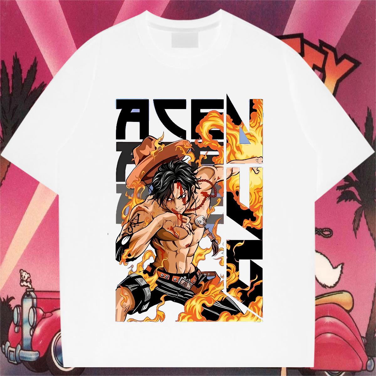 Classic T shirt Custom Cartoon Spring Summer Mens Tshirts Round Neck Short Sleeve Unisex