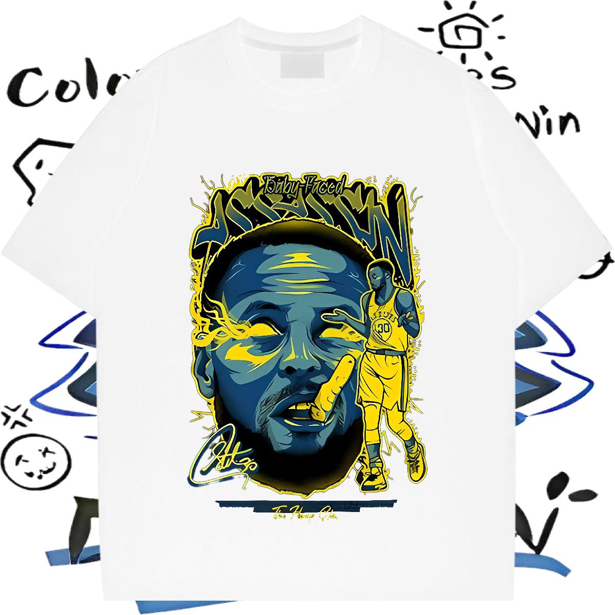 Classic T Shirts Men Custom Cartoon Casual Couples T Shirts Cotton Breathable Soft High Quality