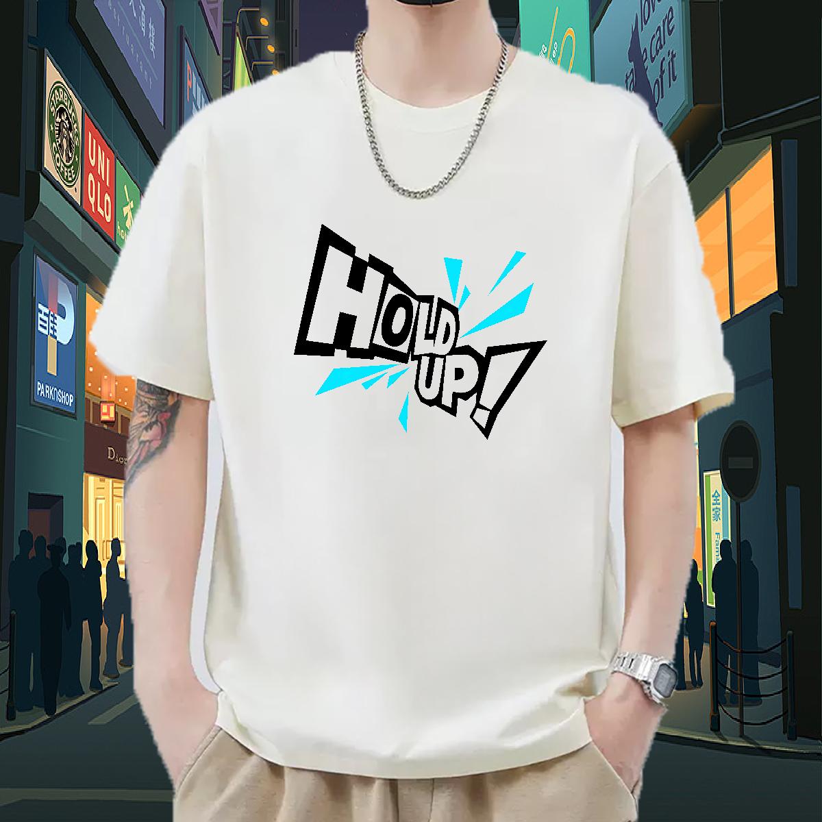 2024 Designer T Shirt For Man Custom Print Oversized Men Tees Casual Beach 180g Cotton Cool Tee Shirt