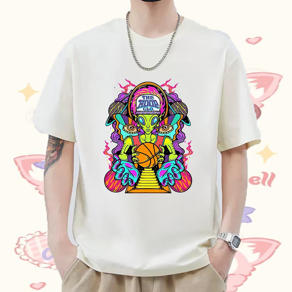 Classic T Shirts Men Sport 180g Cotton Men Tops Tees Designer Custom Print Oversized Tshirts