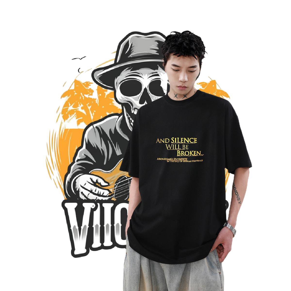 Popular Couples T Shirts Crew Neck Cotton Street Casual T shirt DIY Anime New Designer Tops Shirt