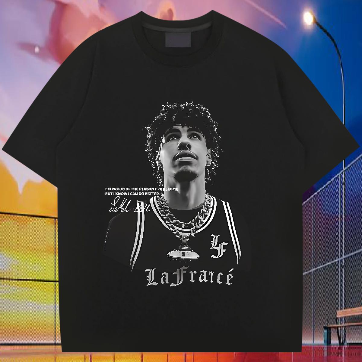 Designer Men T Shirts Cartoon Printing S-3XL Men Tops Tees Street Short Sleeve Cotton O-Neck High Quality Tshirts