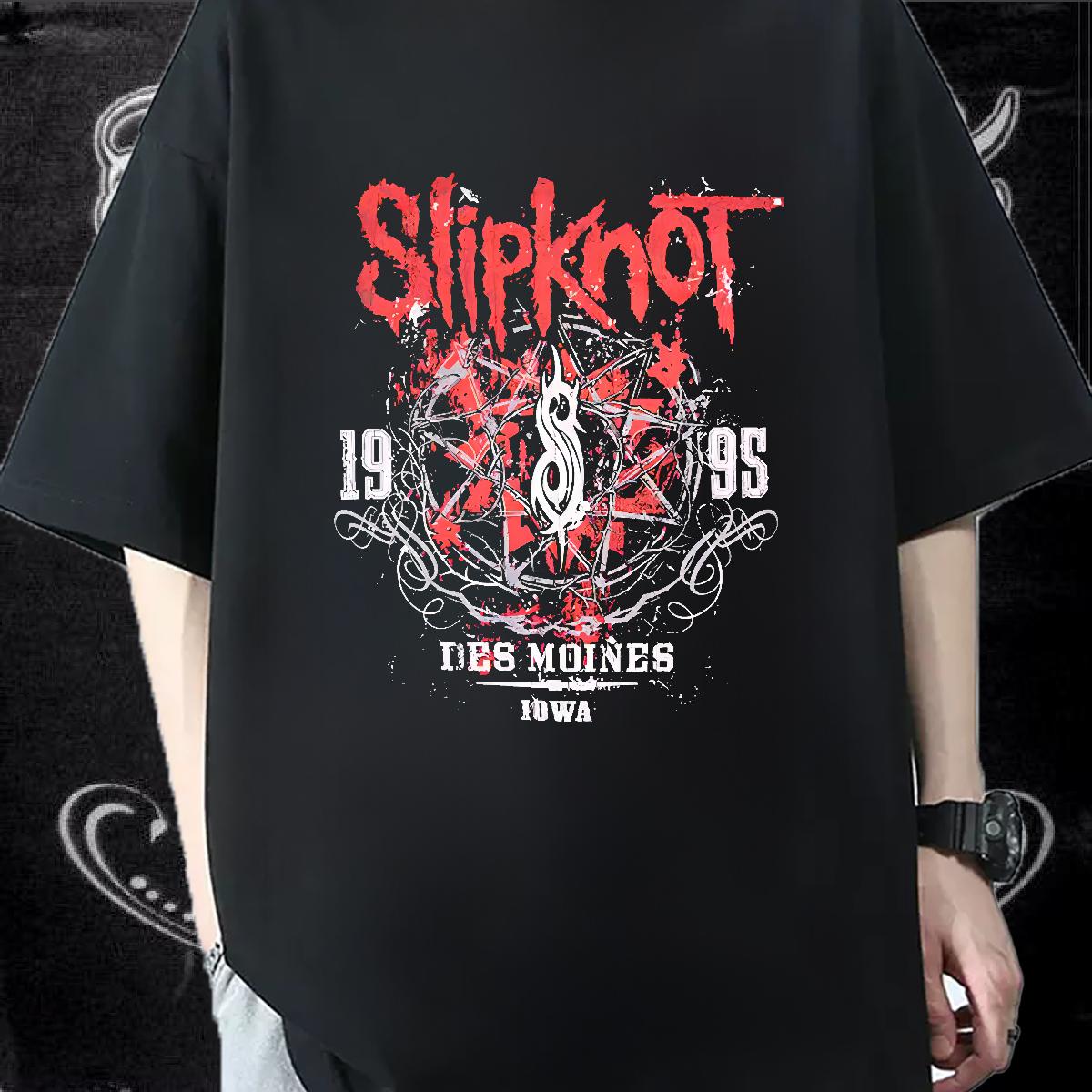 Factory Direct Man T Shirts Cartoon Print Spring Summer Mens Tshirts Round Neck Short Sleeve Loose Fit