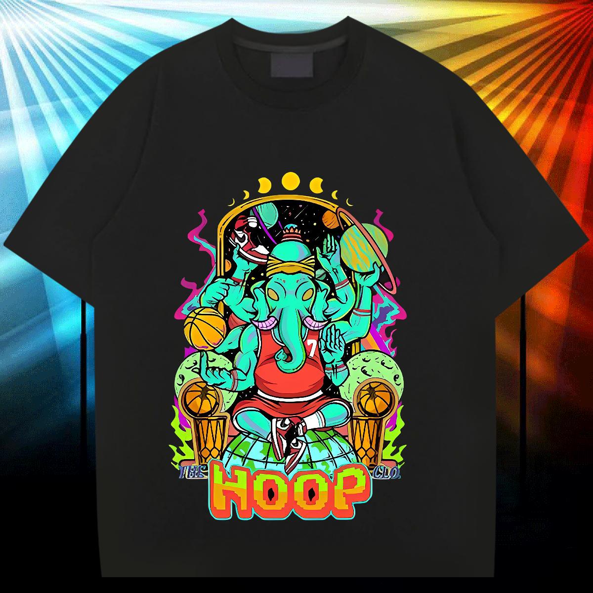 Wholesale T Shirt For Man DIY Printed Street Wear Couples T Shirts Breathable Short Sleeve 5A