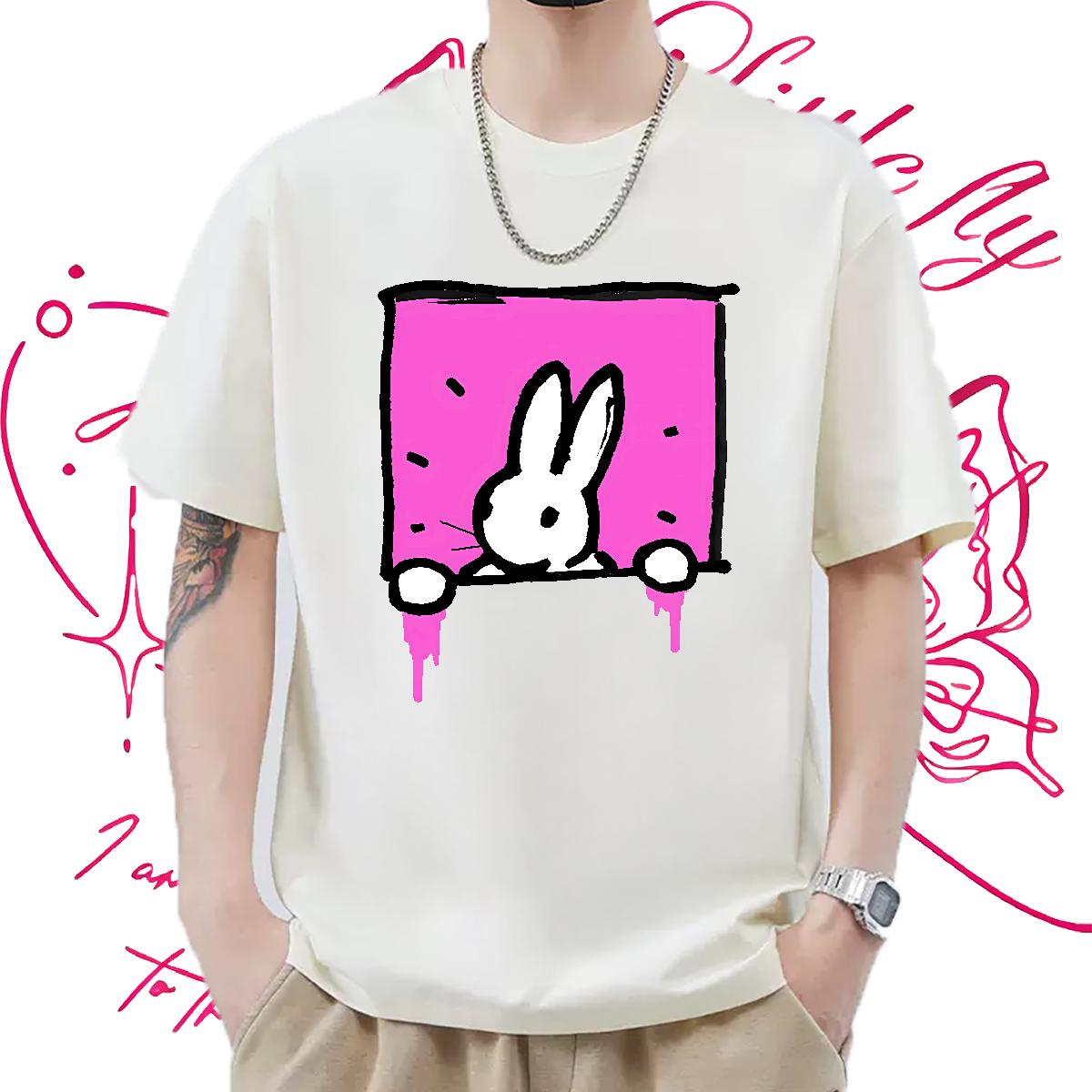 DIY Customized T Shirt For Man DIY Printed Anime Printing Street Men Clothes T-Shirt Breathable Short Sleeve Popular