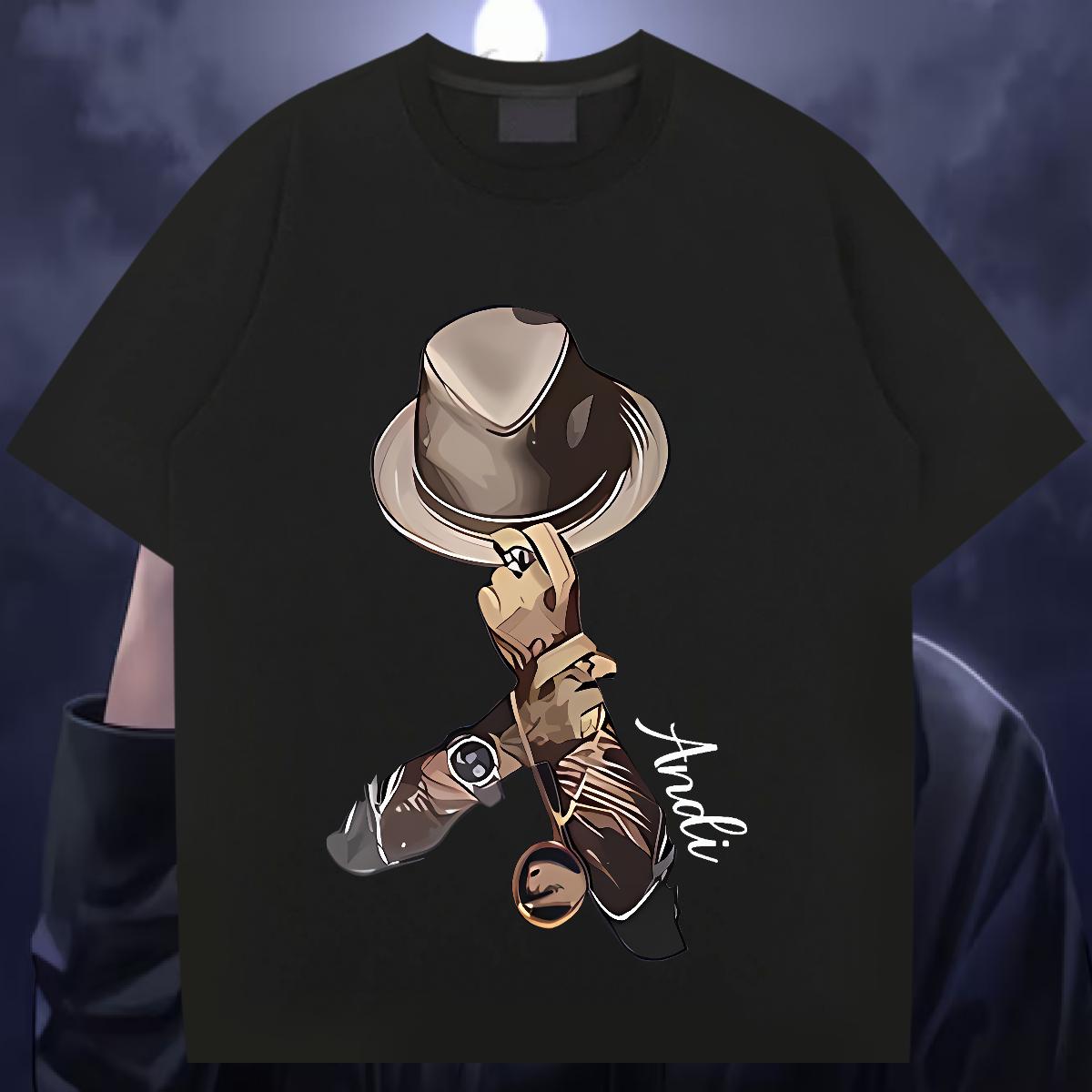 Loose T Shirt For Man Casual Beach 180g Cotton Couples T Shirts Casual New Custom Print Oversized Top Tees