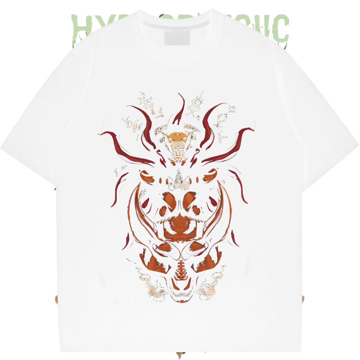 Crew Neck Cotton T-Shirts 2024 Designer Daily Outfit Tshirt for Man Woman Cartoon Floral Printing Wholesale Tops Tees