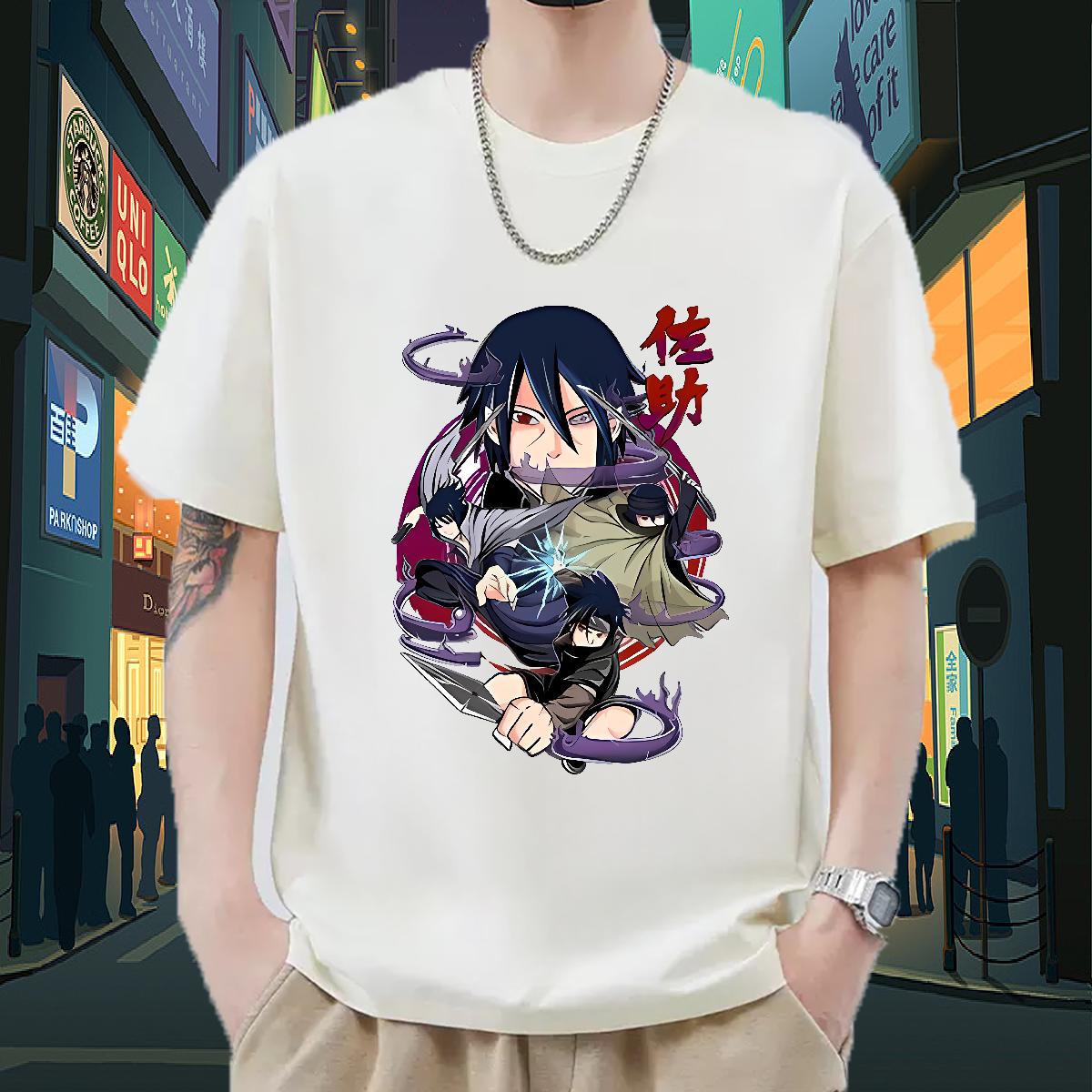 Stylist T shirt Black Oversized Daily Outfit Mens Tshirts Round Neck Short Sleeve 5A