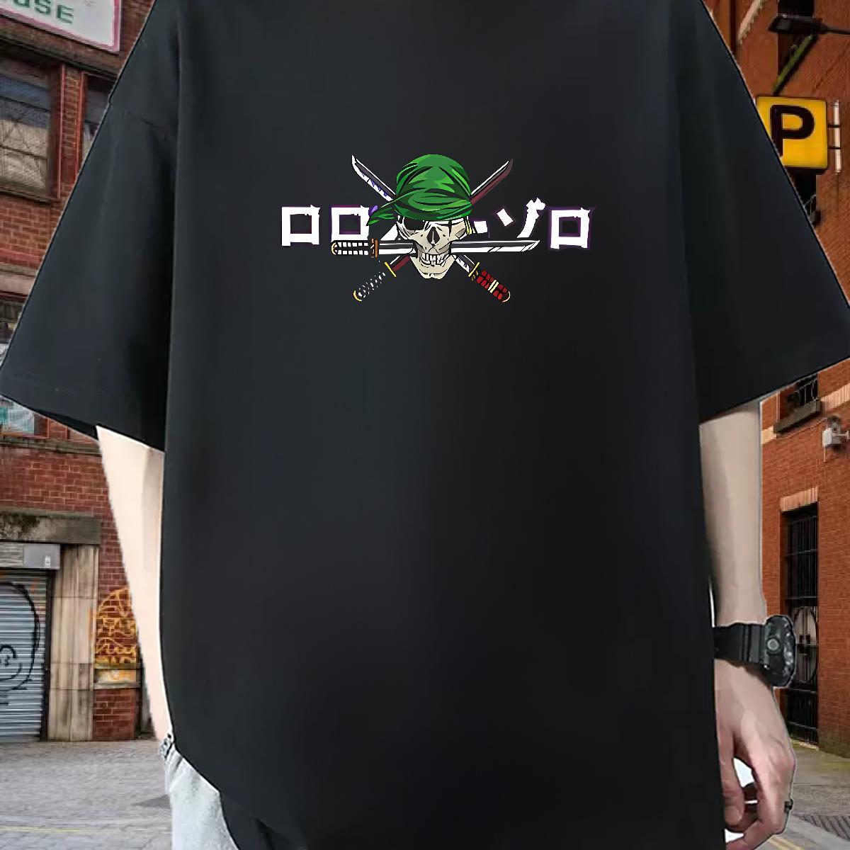 Classic Men Clothes T-Shirt Short sleeve Cotton Soft Street T shirt Cartoon Printing S-3XL Fashion Wear