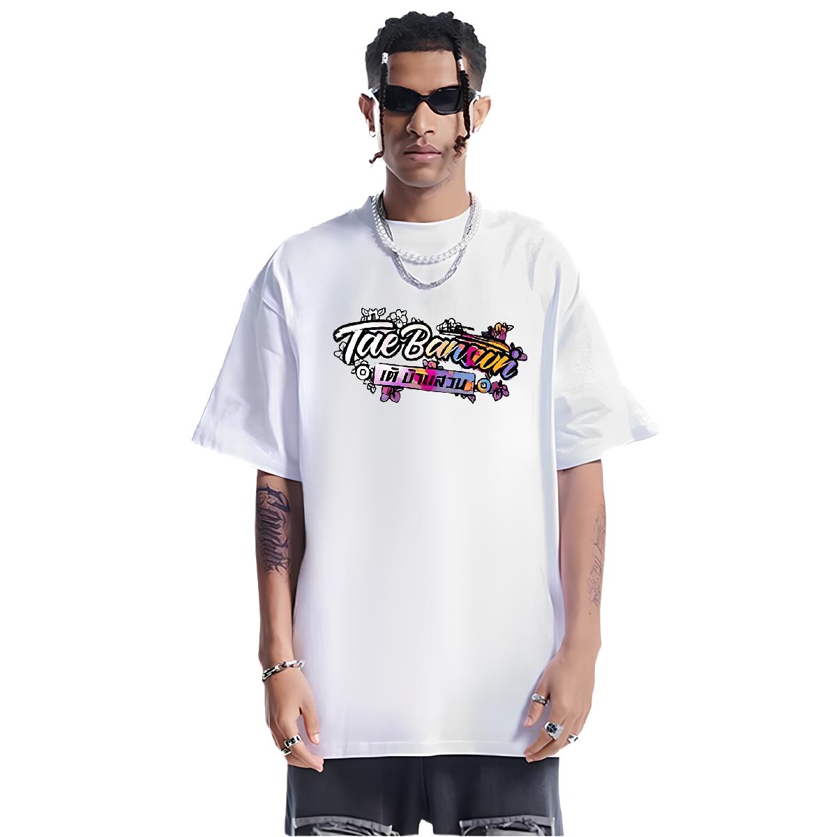 2024 T Shirt For Man DIY Anime Men Tshirts Spring Summer Breathable Short Sleeve Classic Tops