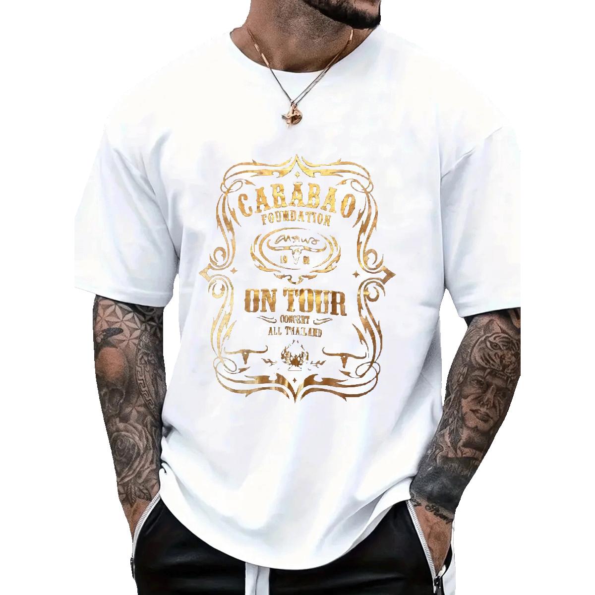 2024 Summer Mens T Shirts DIY Logo Tshirts Beach Short Sleeve Cotton O-Neck Loose Tops Shirt