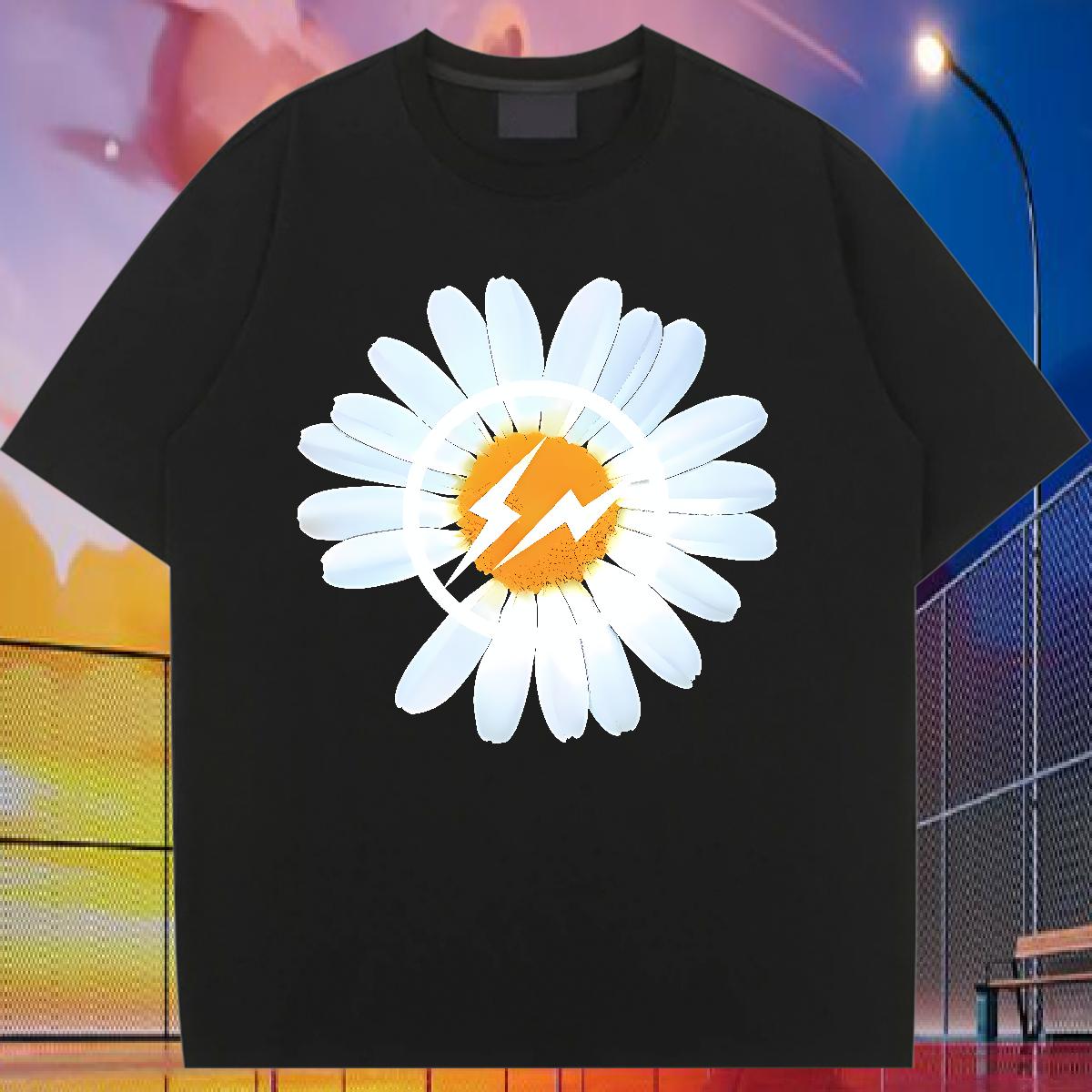 Fashion Womens T Shirts Cotton Breathable Short Sleeve Casual Couples T Shirts Cartoon Anime Brand Wear