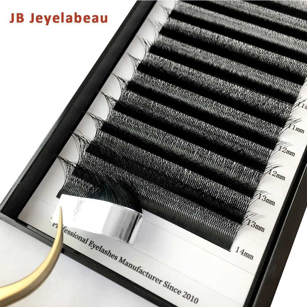 JB Jeyelabeau 3D 4D 5D W Fake eyelashes Naturally curl Eyelash extension Premade volume fans lashes False eyelashes 6D W ciliaCL240713