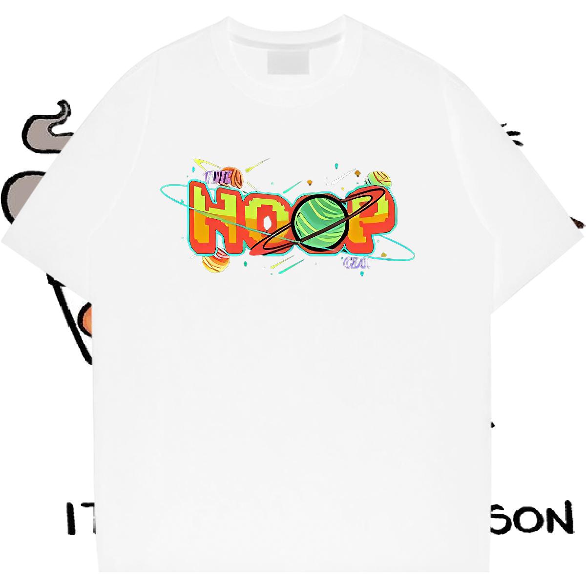 Brand Couples T Shirts Round Neck Short Sleeve Anime Printing Street Man T Shirts Oversized S-3XL New Designer Tees