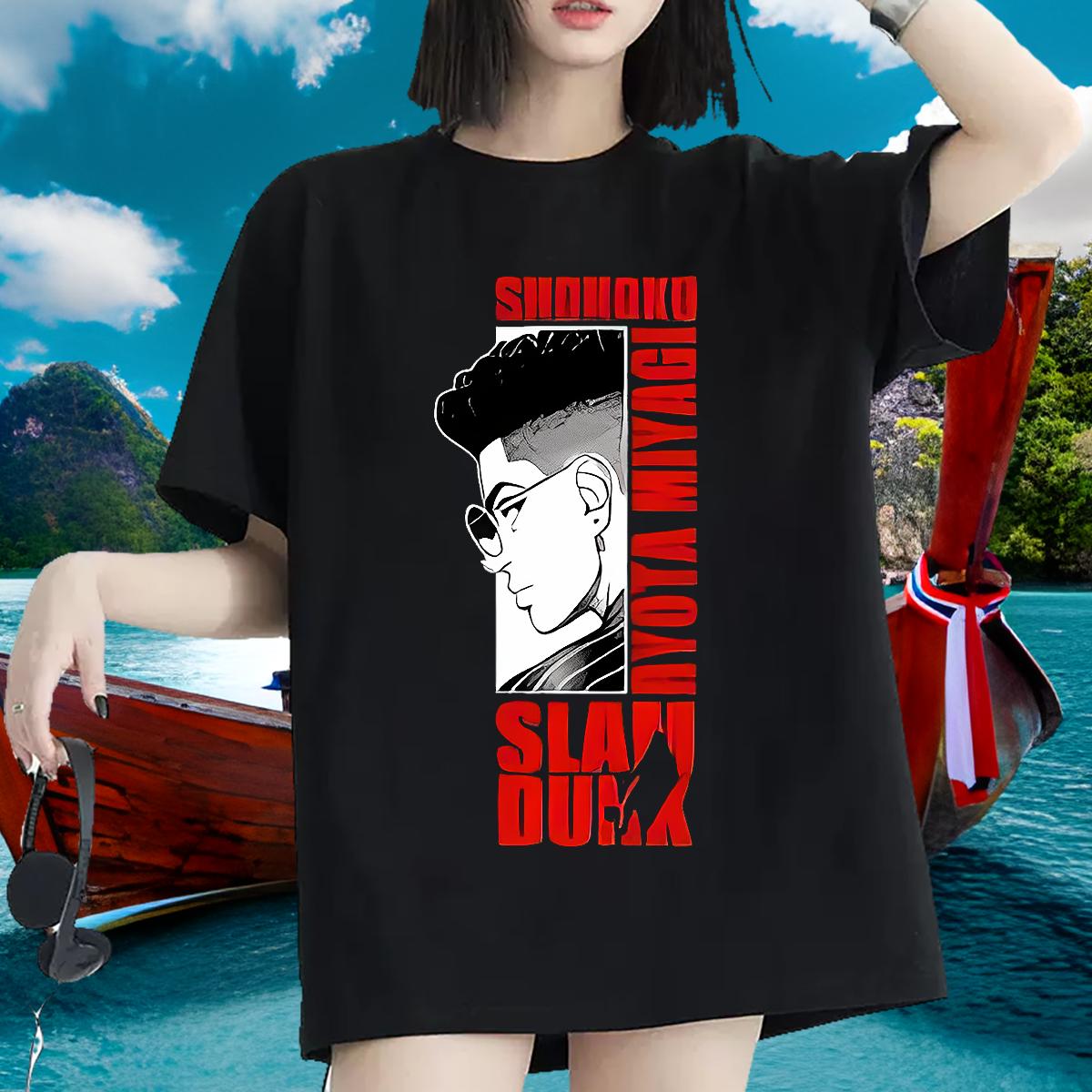 Designer T Shirts Women Breathable Short Sleeve Anime Oversized Tops Sports Casual Wholesale Women Tees