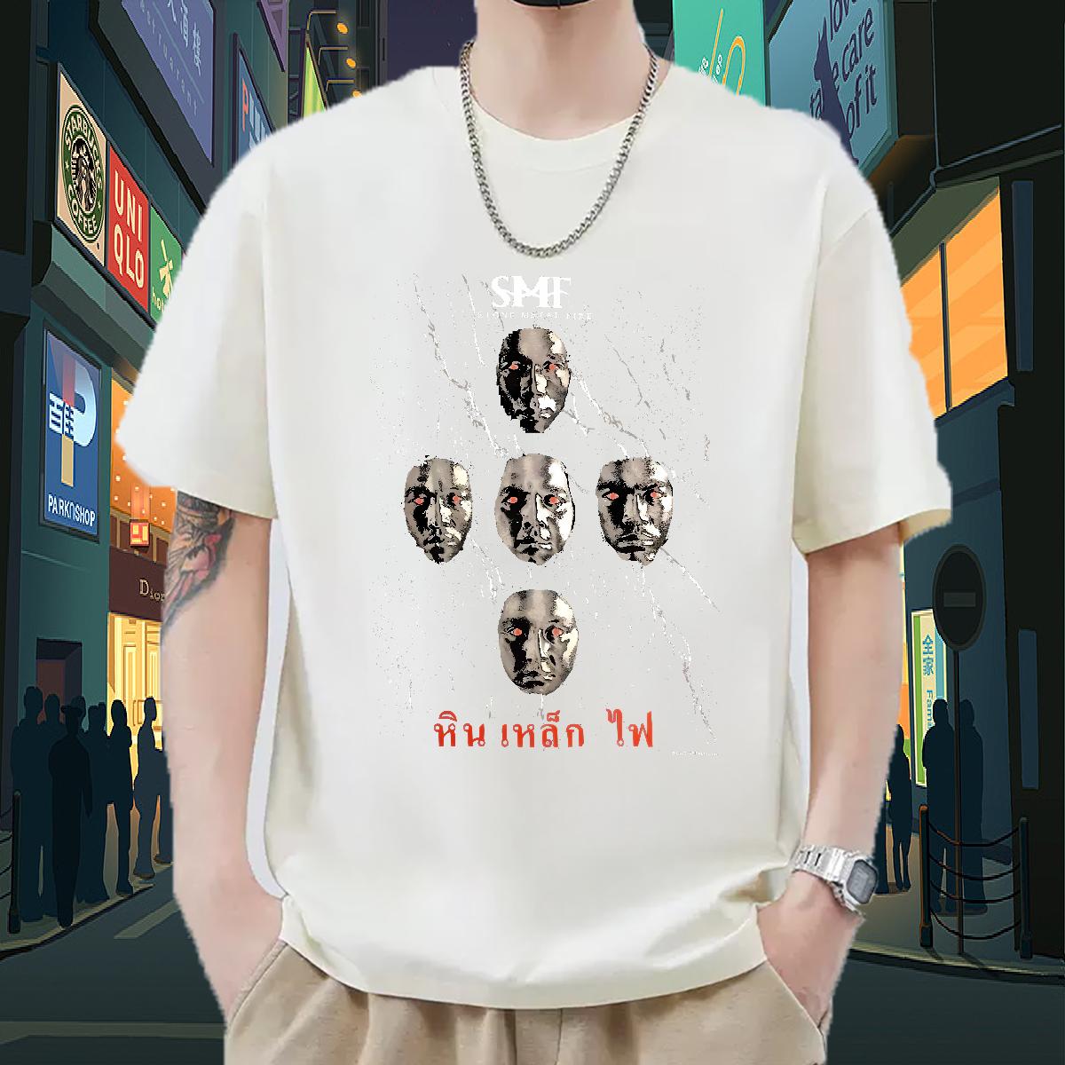 Fashion Designer Mens T Shirts DIY Anime Men Tops Tees Hip Hop Breathable Crew Neck Cotton Brand Tshirts