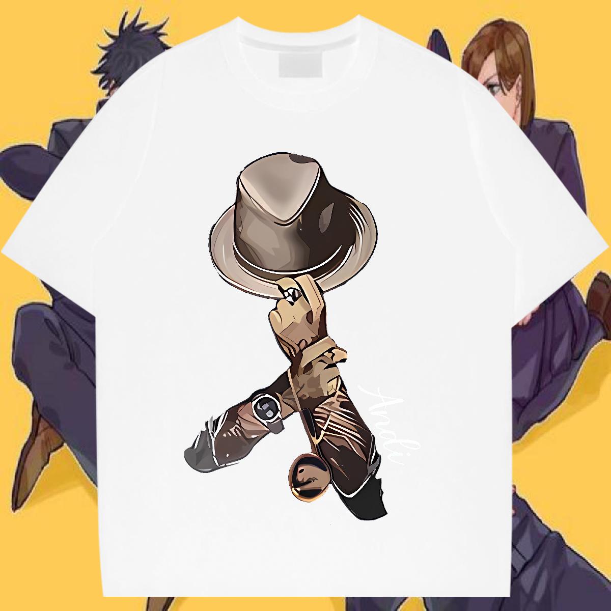 Cool T-Shirts Casual Beach 180g Cotton Tshirt for Man Woman Casual New Anime Print Top Tees
