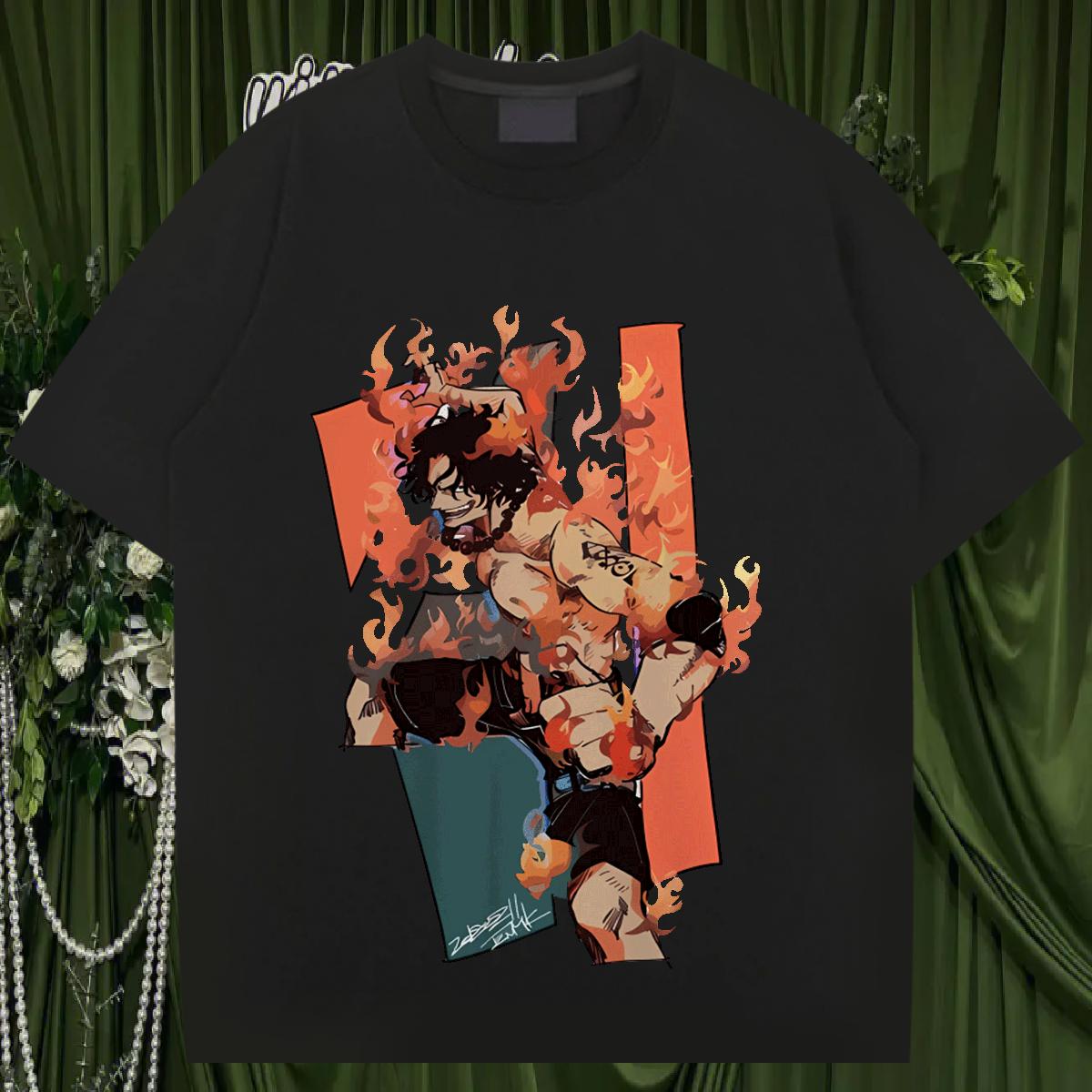 Wholesale Mens Tshirts Cotton Breathable Outdoor T shirt DIY Anime Fashion Design Clothings