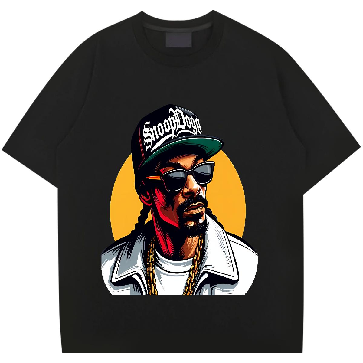 Soft Men Tees 180g Cotton Anime Printing Street Man T Shirts DIY Anime Wholesale Wear