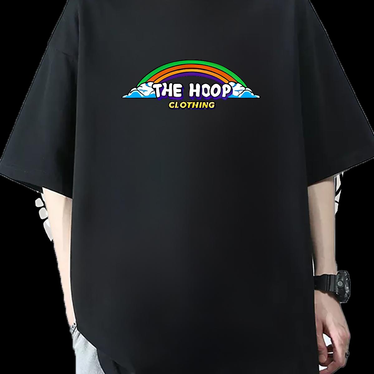 Factory Direct T-Shirts for Men White Plus Size Anime Printing Street Tshirt for Man Woman O-Neck Short Sleeve Cotton High Quality