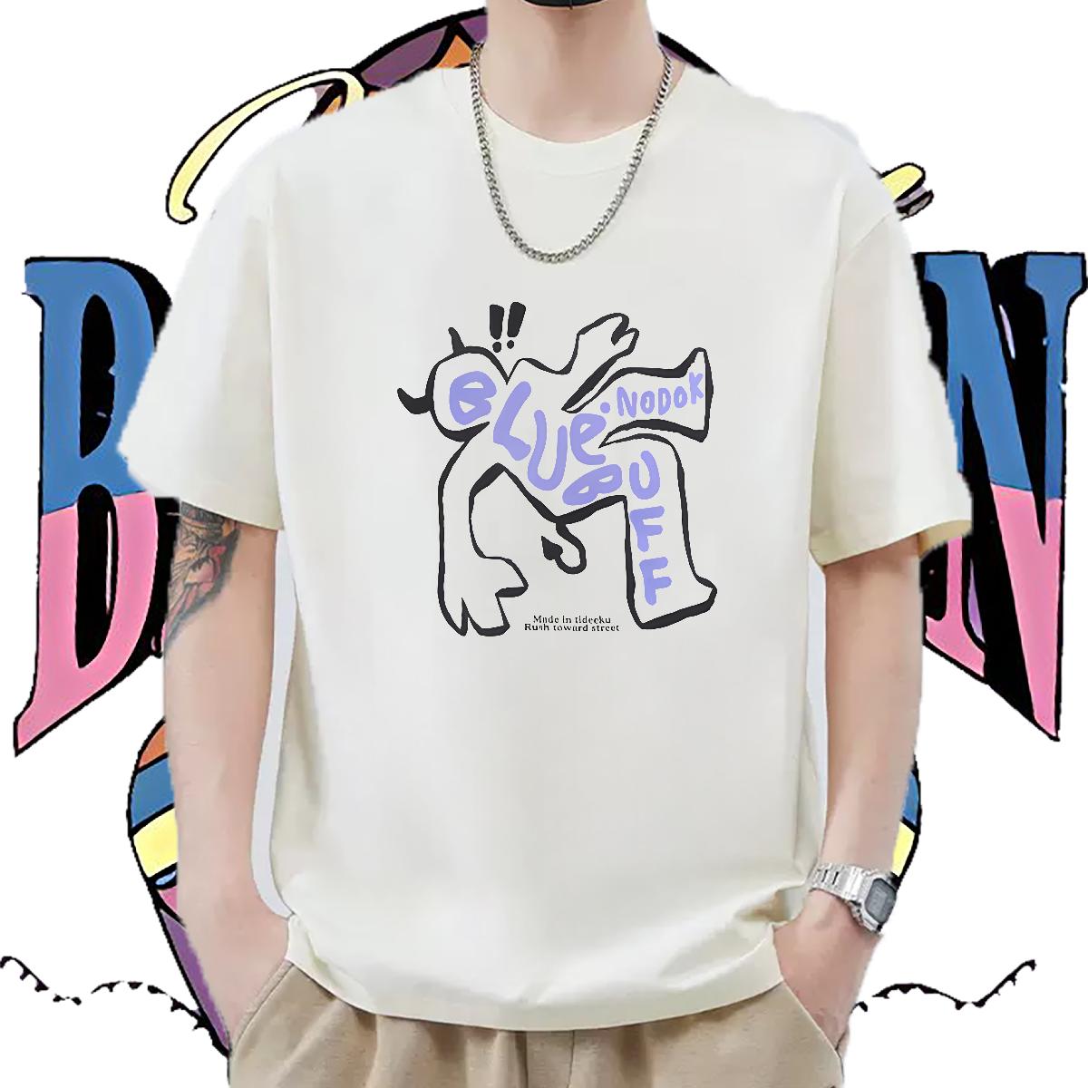 Fashion New T-Shirts Black Oversized Street Wear Tshirt for Man Woman Breathable Short Sleeve Cool Design