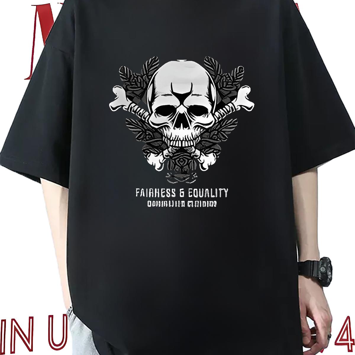 Classic Casual Man T Shirts DIY Logo Tshirts Daily Wear Short Sleeve Cotton O-Neck Loose Clothings