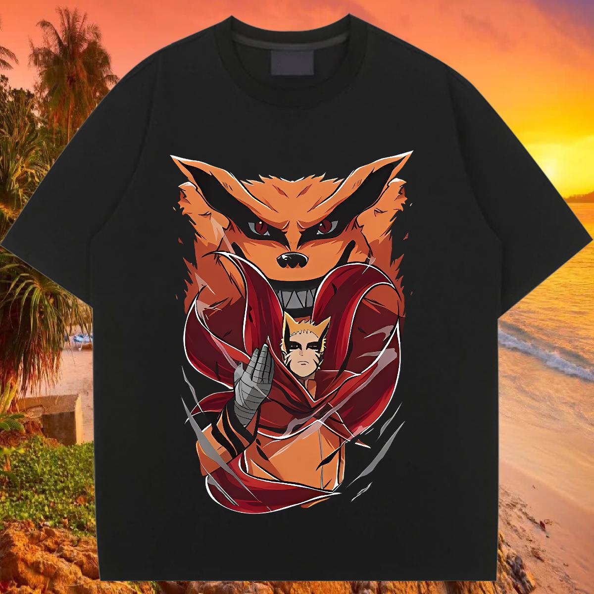 2024 Casual T-Shirts Cotton Breathable Short Sleeve Casual Beach Women Tees Cartoon Anime High quality Tshirts