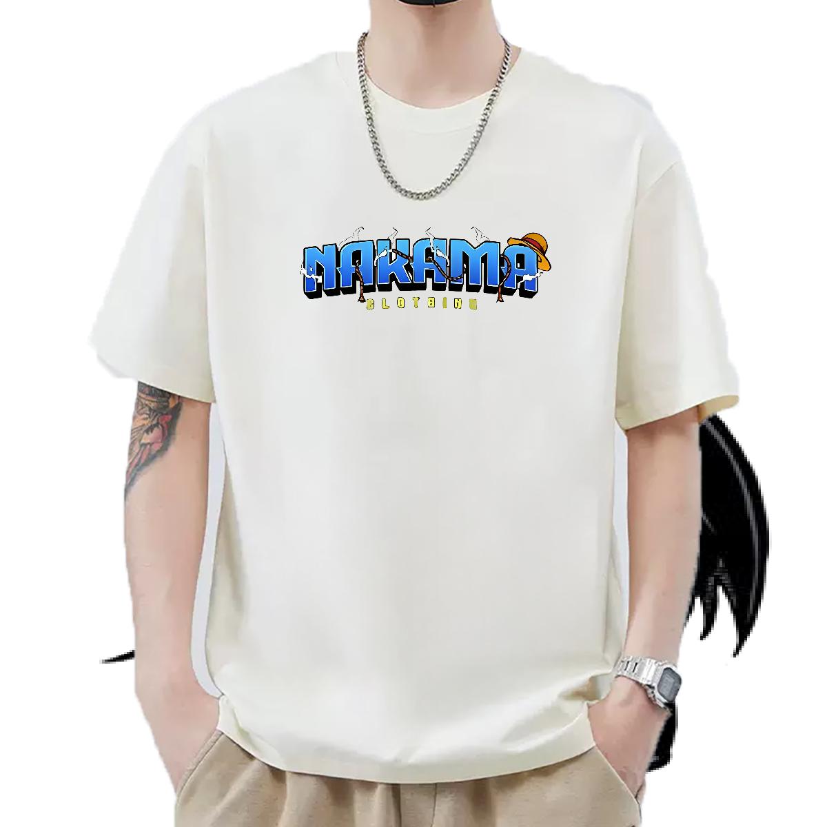 Fashion T Shirts Men DIY Printed Mens Tshirts High Street Hip Hop Short Sleeve Cotton O-Neck Soft Tees Shirts